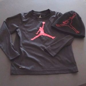 Nike Jordan jersey and hat